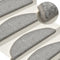 vidaXL - Trapmatten - 15 - st - 65x24x4 - cm - lichtgrijs