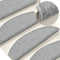 vidaXL - Trapmatten - 15 - st - 65x24x4 - cm - lichtgrijs
