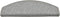 vidaXL - Trapmatten - 15 - st - 65x24x4 - cm - lichtgrijs