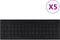 vidaXL - Trapmatten - 5 - st - 25x75 - cm - rubber