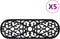 vidaXL - Trapmatten - 5 - st - 25x75 - cm - rubber