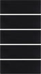 vidaXL - Trapmatten - 5 - st - 25x75 - cm - rubber