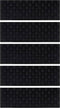 vidaXL - Trapmatten - 5 - st - 25x75 - cm - rubber