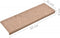 vidaXL - Trapmatten - 5 - st - 65x21x4 - cm - naaldvilt - bruin