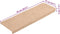 vidaXL - Trapmatten - 5 - st - 65x21x4 - cm - naaldvilt - bruin
