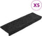 vidaXL - Trapmatten - 5 - st - 65x21x4 - cm - naaldvilt - grijs