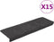 vidaXL - Trapmatten - 5 - st - 65x21x4 - cm - naaldvilt - antracietkleurig