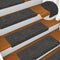 vidaXL - Trapmatten - 5 - st - 65x21x4 - cm - naaldvilt - antracietkleurig