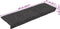 vidaXL - Trapmatten - 5 - st - 65x21x4 - cm - naaldvilt - antracietkleurig