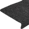 vidaXL - Trapmatten - 5 - st - 65x21x4 - cm - naaldvilt - antracietkleurig