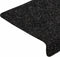 vidaXL - Trapmatten - 5 - st - 65x21x4 - cm - naaldvilt - zwart