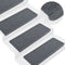 vidaXL - Trapmatten - zelfklevend - 10 - st - 56x17x3 - cm - grijs