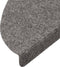 vidaXL - Trapmatten - zelfklevend - 10 - st - 56x17x3 - cm - grijs