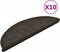 vidaXL - Trapmatten - zelfklevend - 10 - st - 56x17x3 - cm - naaldvilt - antraciet