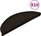 vidaXL - Trapmatten - zelfklevend - 10 - st - 56x17x3 - cm - naaldvilt - donkerbruin