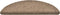vidaXL - Trapmatten - zelfklevend - 10 - st - 56x17x3 - cm - naaldvilt - crèmekleurig