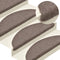vidaXL - Trapmatten - zelfklevend - 10 - st - 56x17x3 - cm - naaldvilt - crèmekleurig