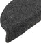 vidaXL - Trapmatten - zelfklevend - 10 - st - 56x17x3 - cm - naaldvilt - antraciet