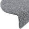 vidaXL - Trapmatten - zelfklevend - 10 - st - 56x17x3 - cm - naaldvilt - lichtgrijs