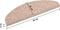 vidaXL - Trapmatten - zelfklevend - 10 - st - 65x21x4 - cm - naaldvilt - bruin