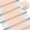 vidaXL - Trapmatten - zelfklevend - 10 - st - 65x21x4 - cm - naaldvilt - bruin