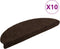 vidaXL - Trapmatten - zelfklevend - 10 - st - 65x21x4 - cm - naaldvilt - bruin