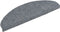 vidaXL - Trapmatten - zelfklevend - 10 - st - 65x21x4 - cm - naaldvilt - lichtgrijs