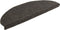 vidaXL - Trapmatten - zelfklevend - 10 - st - 65x21x4 - cm - naaldvilt - antraciet