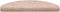 vidaXL - Trapmatten - zelfklevend - 10 - st - 65x21x4 - cm - naaldvilt - bruin