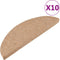 vidaXL - Trapmatten - zelfklevend - 15 - st - 56x17x3 - cm - beige