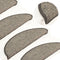 vidaXL - Trapmatten - zelfklevend - 15 - st - 56x17x3 - cm - beige - en - grijs