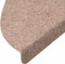 vidaXL - Trapmatten - zelfklevend - 15 - st - 56x17x3 - cm - beige