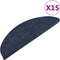 vidaXL - Trapmatten - zelfklevend - 15 - st - 56x17x3 - cm - blauw