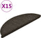 vidaXL - Trapmatten - zelfklevend - 15 - st - 56x17x3 - cm - naaldvilt - antraciet