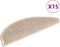 vidaXL - Trapmatten - zelfklevend - 15 - st - 56x17x3 - cm - lichtbeige