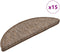 vidaXL - Trapmatten - zelfklevend - 15 - st - 56x17x3 - cm - lichtbruin