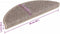 vidaXL - Trapmatten - zelfklevend - 15 - st - 56x17x3 - cm - donkerbeige
