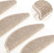 vidaXL - Trapmatten - zelfklevend - 15 - st - 56x17x3 - cm - lichtbeige