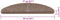 vidaXL - Trapmatten - zelfklevend - 15 - st - 56x17x3 - cm - lichtbruin