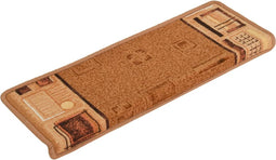vidaXL - Trapmatten - zelfklevend - 15 - st - 65x21x4 - cm - beige