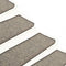 vidaXL - Trapmatten - zelfklevend - 15 - st - 65x21x4 - cm - grijs - en - beige