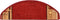 vidaXL - Trapmatten - zelfklevend - 15 - st - 65x21x4 - cm - rood