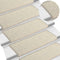 vidaXL - Trapmatten - zelfklevend - 15 - st - 65x21x4 - cm - zilverkleurig