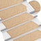 vidaXL - Trapmatten - zelfklevend - 15 - st - 65x21x4 - cm - lichtbruin