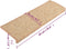 vidaXL - Trapmatten - zelfklevend - 15 - st - 65x21x4 - cm - lichtbruin