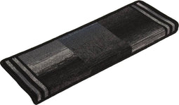 vidaXL - Trapmatten - zelfklevend - 15 - st - 65x21x4 - cm - zwart - en - grijs
