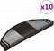 vidaXL - Trapmatten - zelfklevend - 15 - st - 65x21x4 - cm - zwart - en - grijs