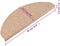 vidaXL - Trapmatten - zelfklevend - 15 - st - 65x22,5x3,5 - cm - beige