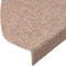 vidaXL - Trapmatten - zelfklevend - 15 - st - 65x22,5x3,5 - cm - beige