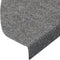 vidaXL - Trapmatten - zelfklevend - 15 - st - 65x22,5x3,5 - cm - grijs